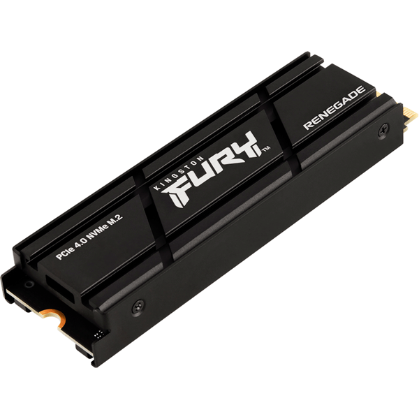 Kingston FURY Renegade 4TB SSD M.2 NVMe PCIe Gen4 med heatsink Harddisk.