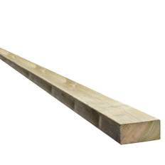 RAW Fyr Seksta Trykimprægneret 25x125 mm Uhøvlet