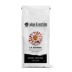 Johan & Nyström - Espresso La Bomba Storpack - Mörkrostade kaffebönor - 6kg - Ny storlek - 12x500g