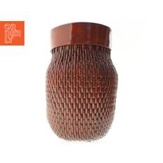 Traditionel Japansk Flettet kurve vase (str. 40 cm)