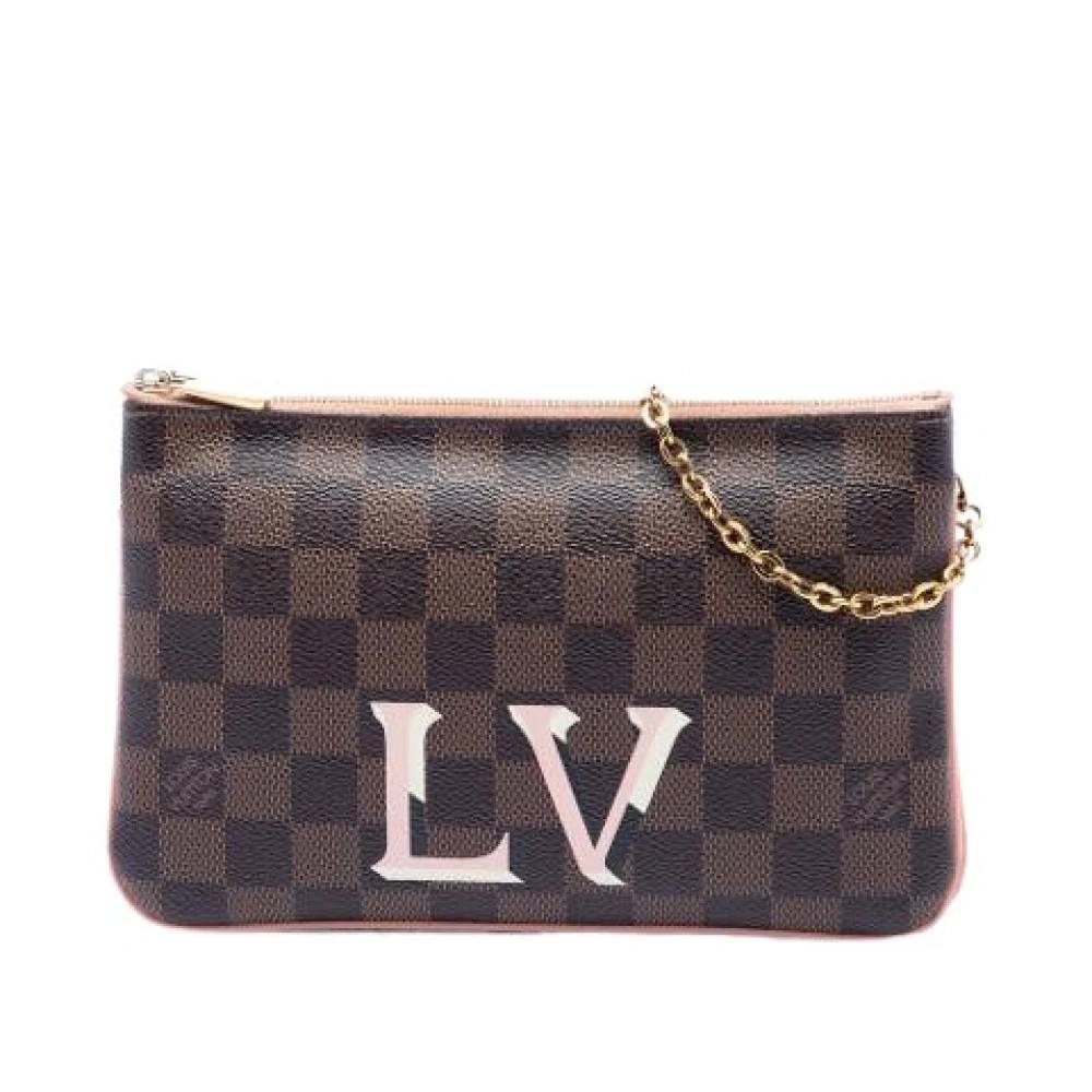 Louis Vuitton Vintage - Pre-owned Pochette Double Zip Vintage - Dam - ONE Size -
