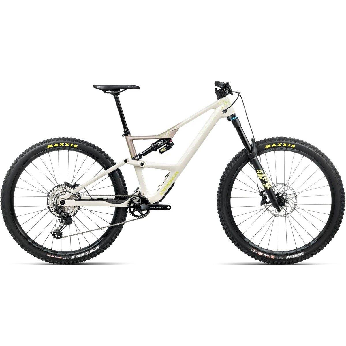 Heldämpad MTB Orbea Occam LT M30 Ivory White/Nickel (S)