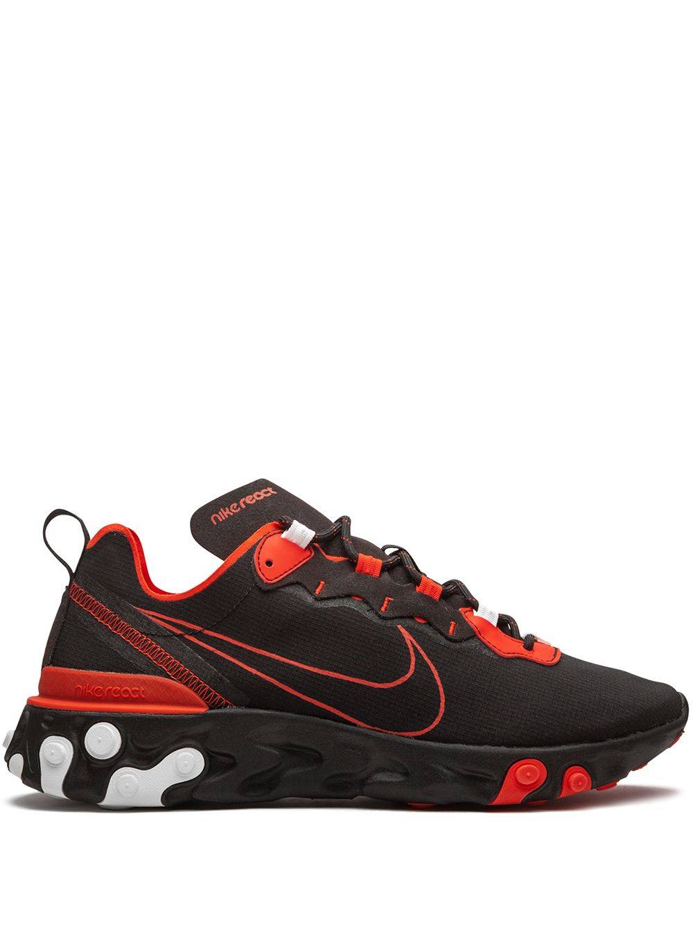 Nike - React Element 55 sneakers - unisex - gummi/nylon/polyester - 11.5 - Svart