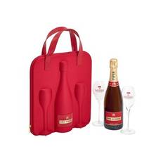 Piper-Heidsieck, Cuvée Brut, Champagne, AOC, brut, white (travel flute set incl. 2 glasses) 0.75L Piper-Heidsieck