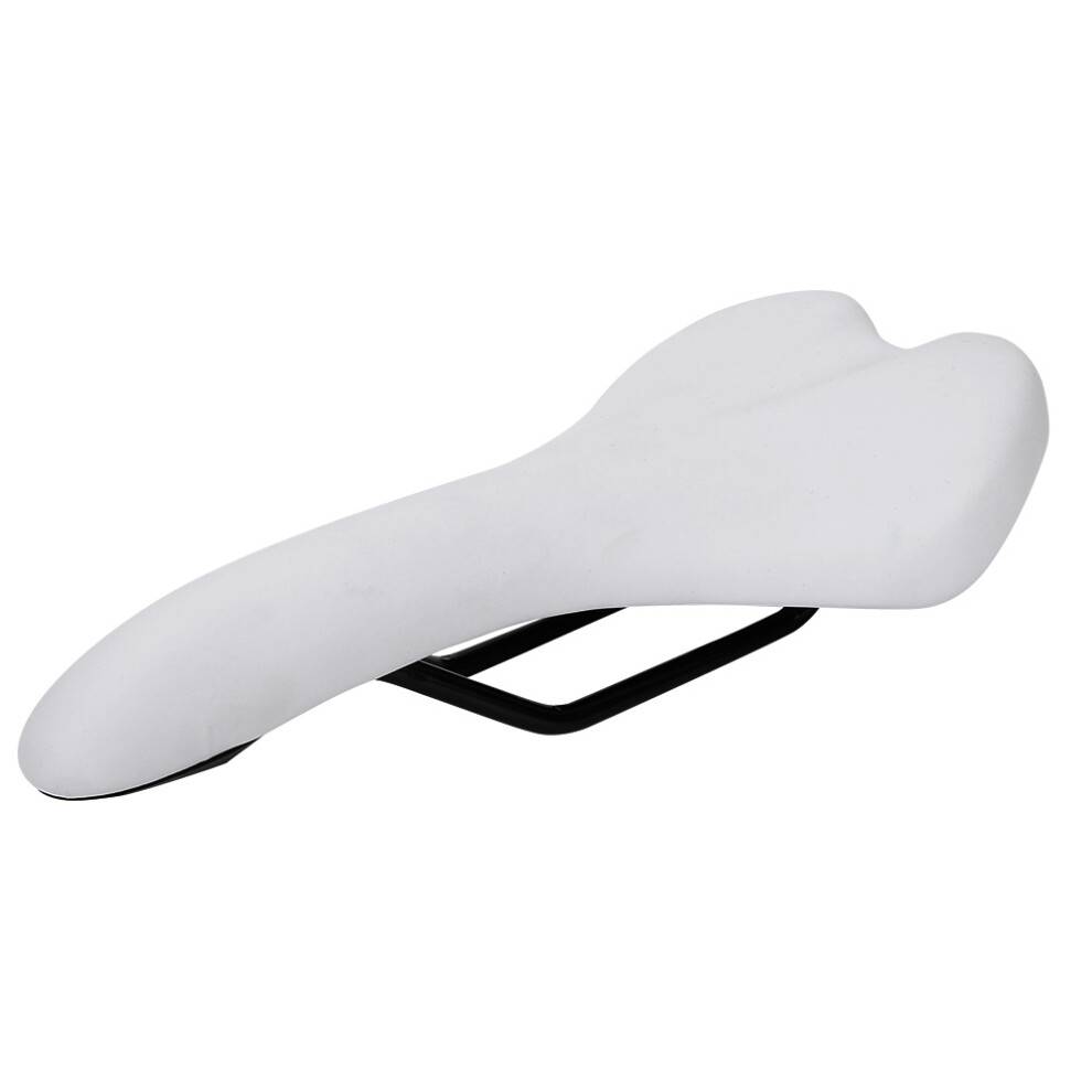 Åndbar komfortabel cykel universal læder landevejscykel sadel vandtæt cykelsadel ergonomisk design mountainbike sadel central ventilation d