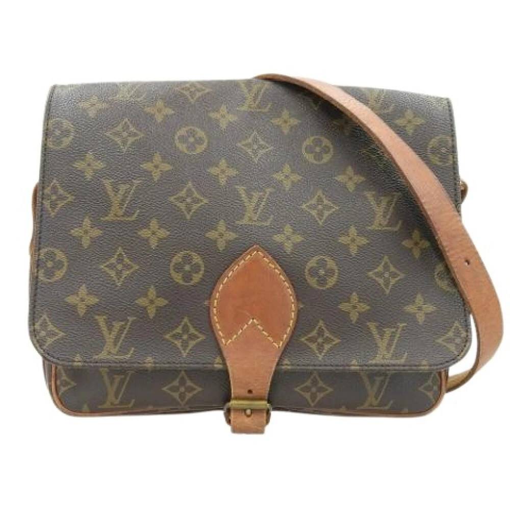 Louis Vuitton Vintage Pre-owned Vintage Canvas Cross Body Taske - Vintage - Dame - Brun - ONE SIZE - Uld