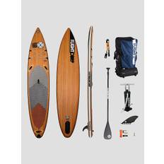 Light MFT Tourer 12'6 SUP board Set - Uni - wood