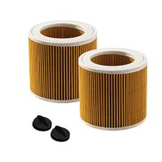SAFE 'N CLEAN 2 x filter kompatibla med Kärcher dammsugare WD3 Premium, WD2, WD 3 P, MV2, MV 3, A2054 alternativ till original 6.414-552.0, 6.414-772.0, 6.414-547.0