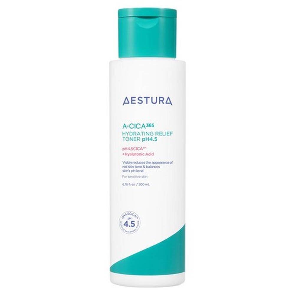 Aestura A-Cica 365 Relief Hydro Toner pH4.5 200ml – Låg pH-vård, Hudlugnande, Koreansk white