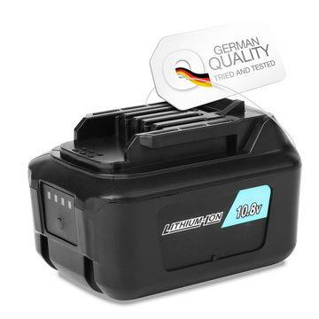 Batteri för Makita DMR107, DMR110, DT03, DF333DSAE, HP333DSAX1, DF333DSAE, DMR108, HS301DZ, SK105DZ, DF331D, MP100DZ (BL1021B, BL1041B , BL1040B, BL1015, BL1016) 10.8V 4Ah Li Ion från CELLONIC