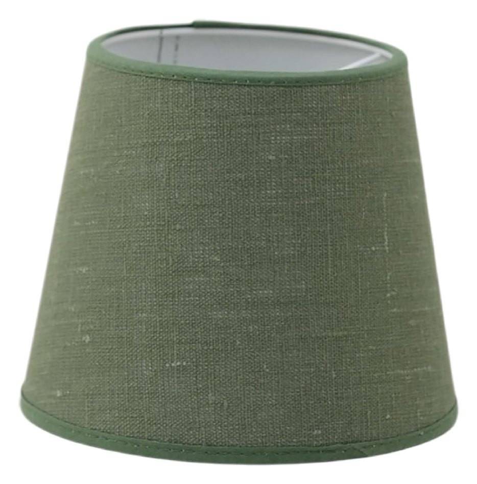 Carolin Lampskärm Ø17cm Olivgrön