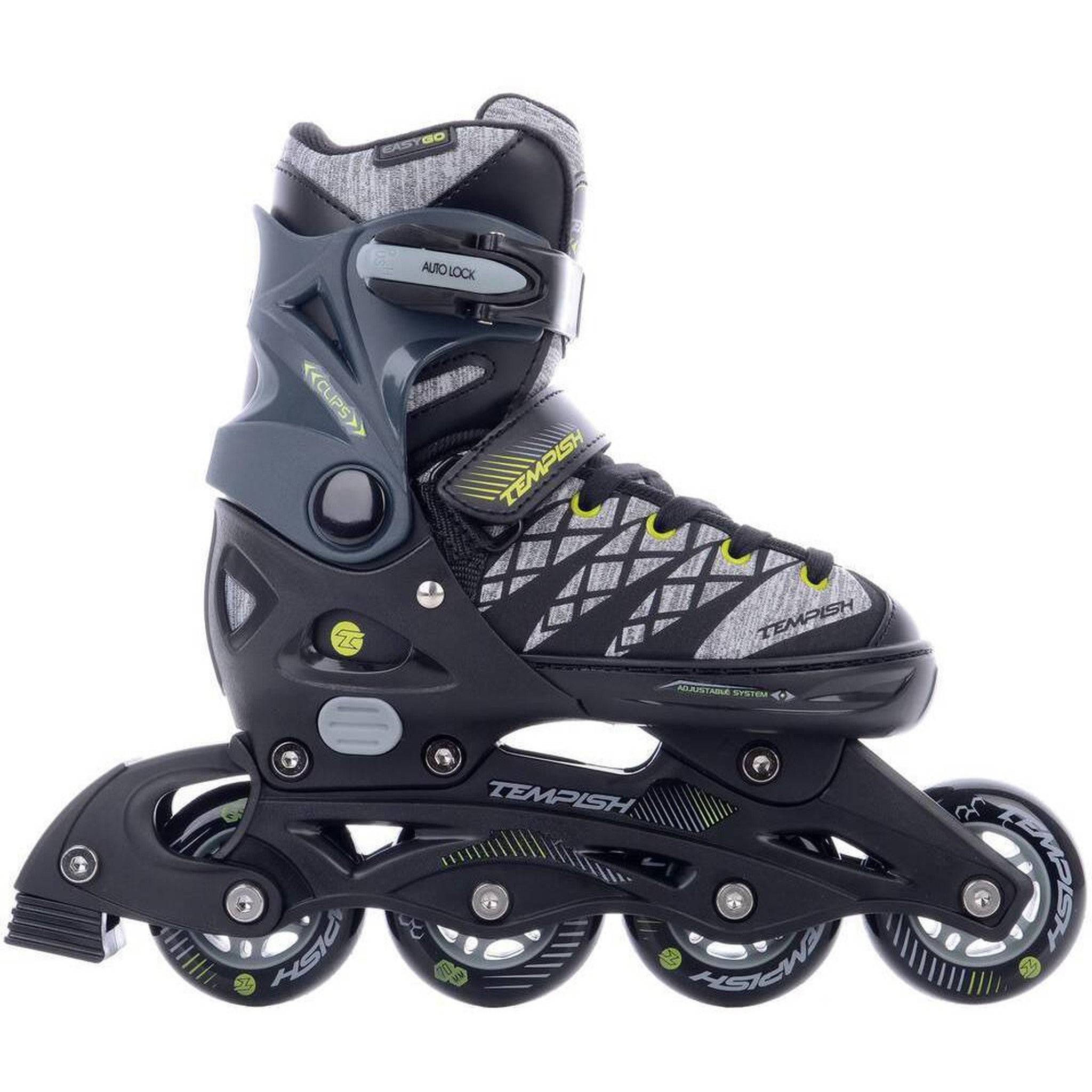 Tempish Clips Justerbar Inliners Barn - Grå, Grå / 37-40EU (37-40EU)