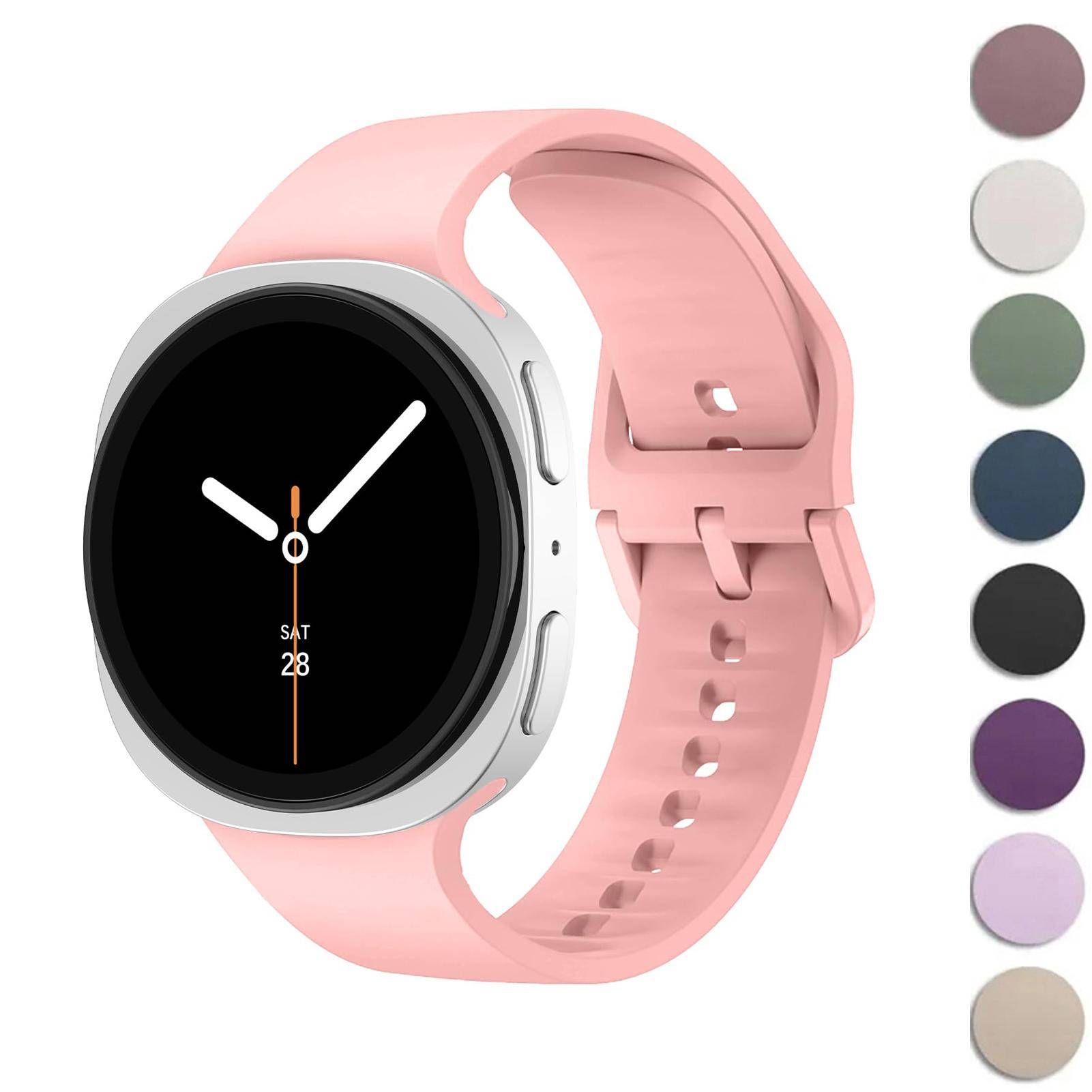 armband För Samsung Galaxy Watch 8 classic 46mm Tillbehör pulsera Sport Silikonarmband correa Galaxy Watch 8 band 44mm 40mm