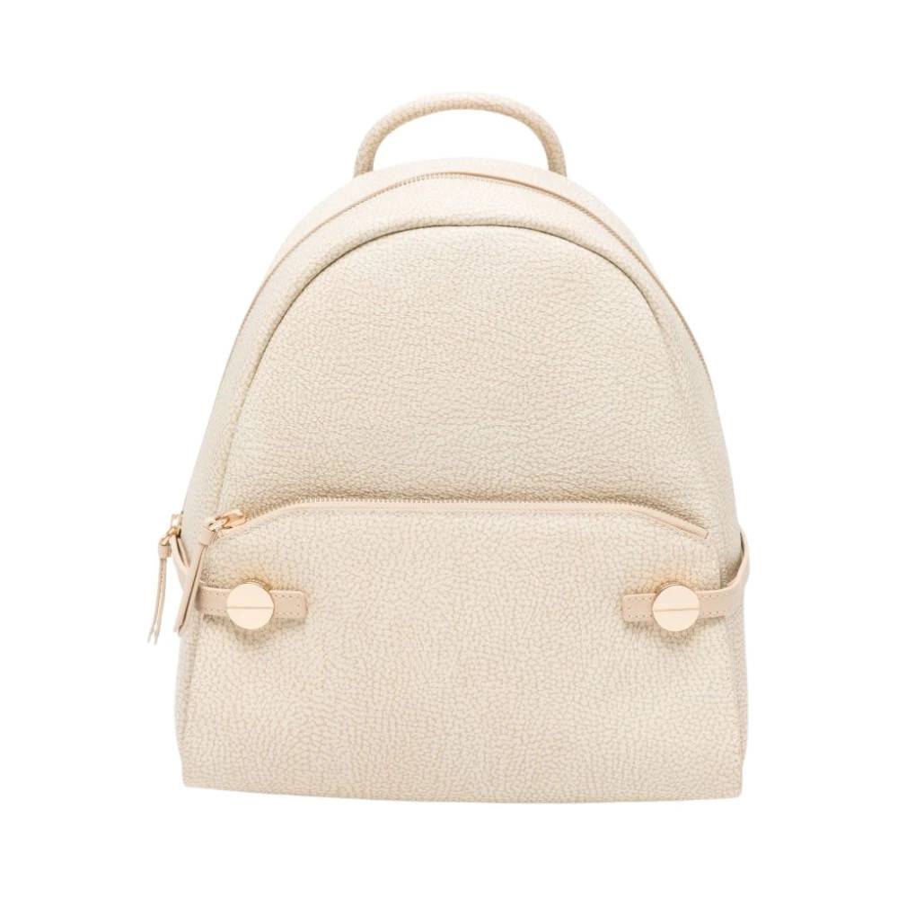 Borbonese Rygsæk - Tasker - Dame - Beige - ONE SIZE -