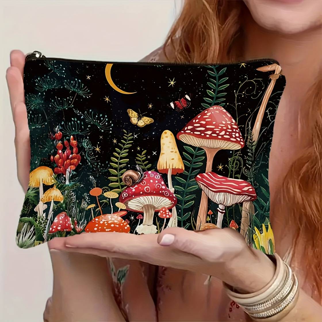 TEMU Room Cosmetic Bag, Makeup Bag For Woman Best Friend Sister, Organizer Bag, Toiletry Case For Birthday Christmas Gifts