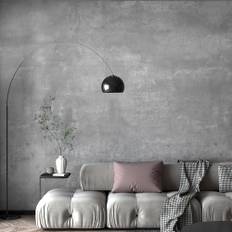 TOTIO grå betongutseende tapet cementstruktur dekorativ väggtapet retro industriell vind möbeldekal matt extra tjock 40x300 cm vinyl vattentät film