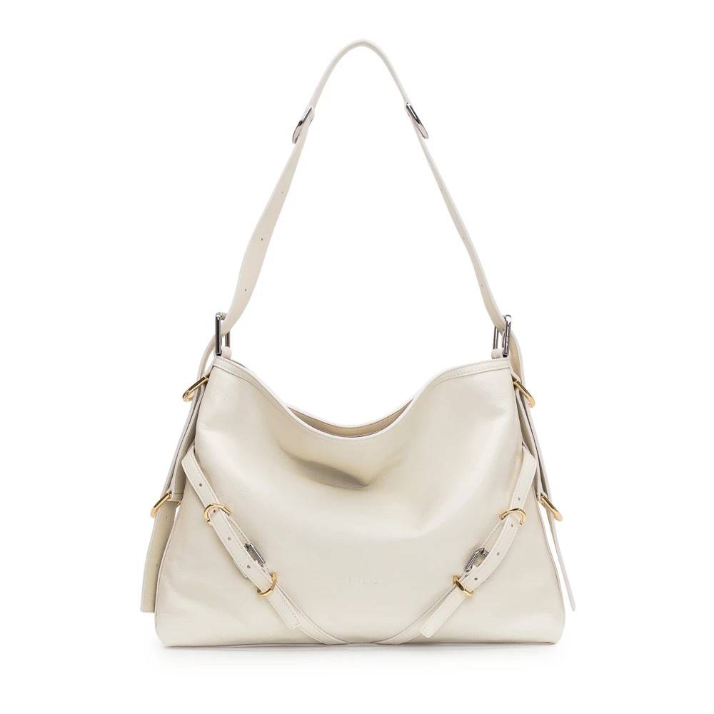 Givenchy Voyou Skuldertaske - Tasker - Dame - Beige - ONE SIZE - Uld