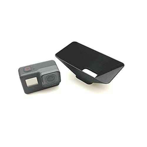 MOUDOAUER Plast 3D-tryck lins huva solskydd linsskydd svart kamera stort litet solskydd skydd för Gopro (Hero 5 6 7) reservdel tillbehör