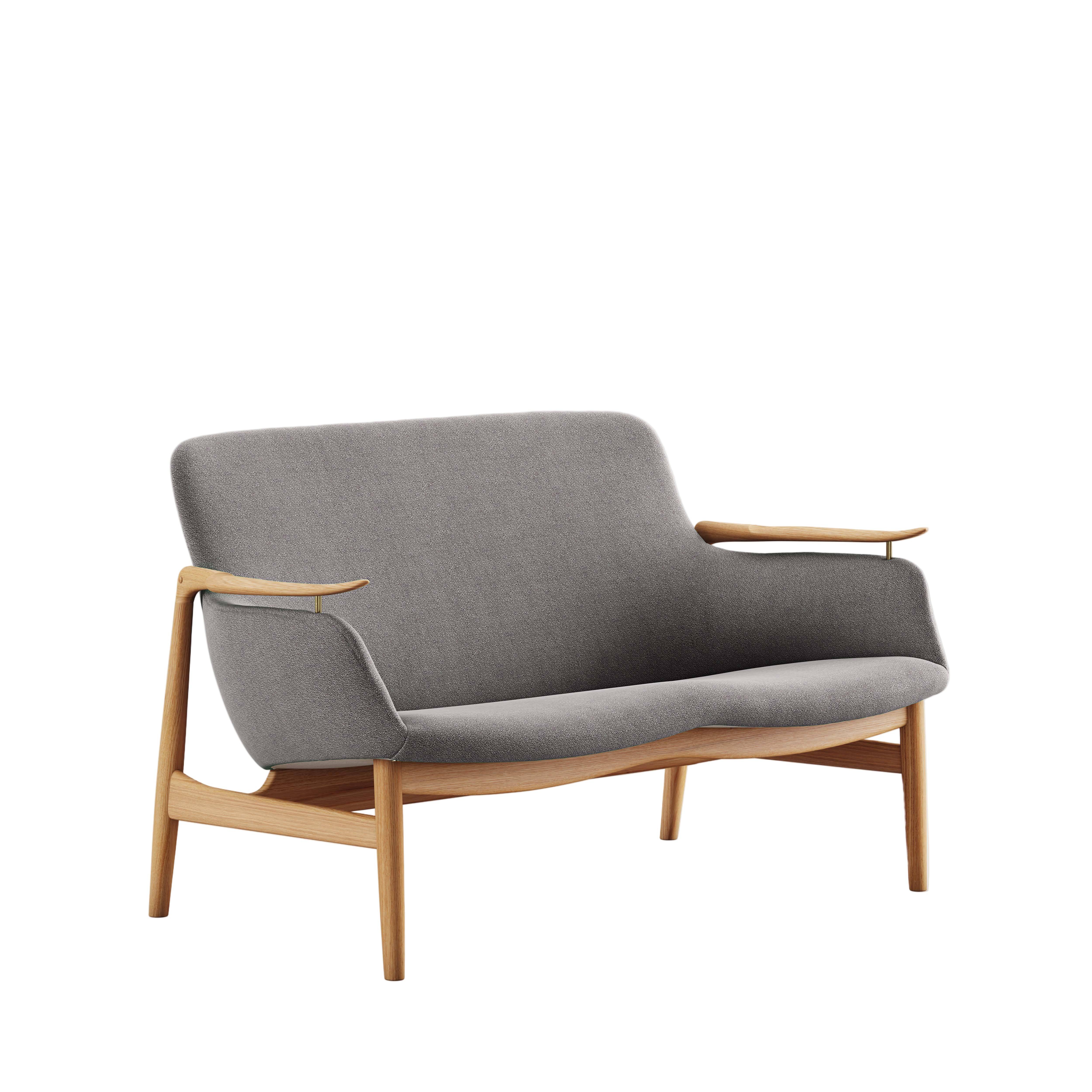 53 sofa, eg olie af Finn Juhl Vidar 152 - Jacobsen Plus