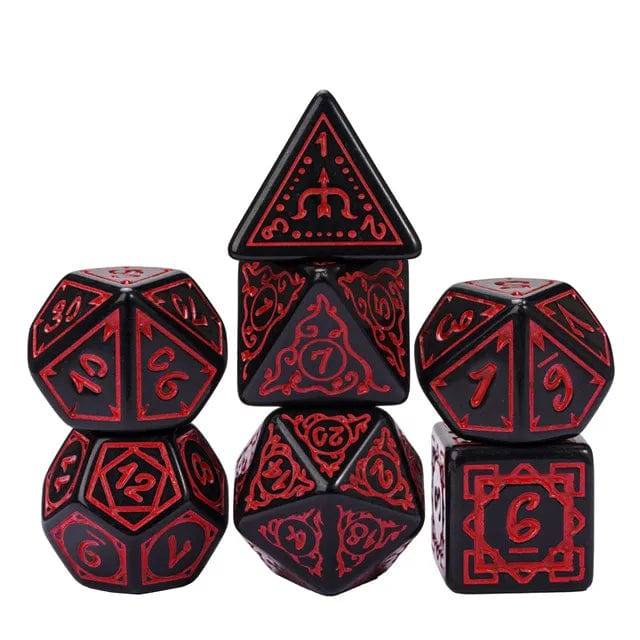 Multiclass dice - ranger terninger - Red