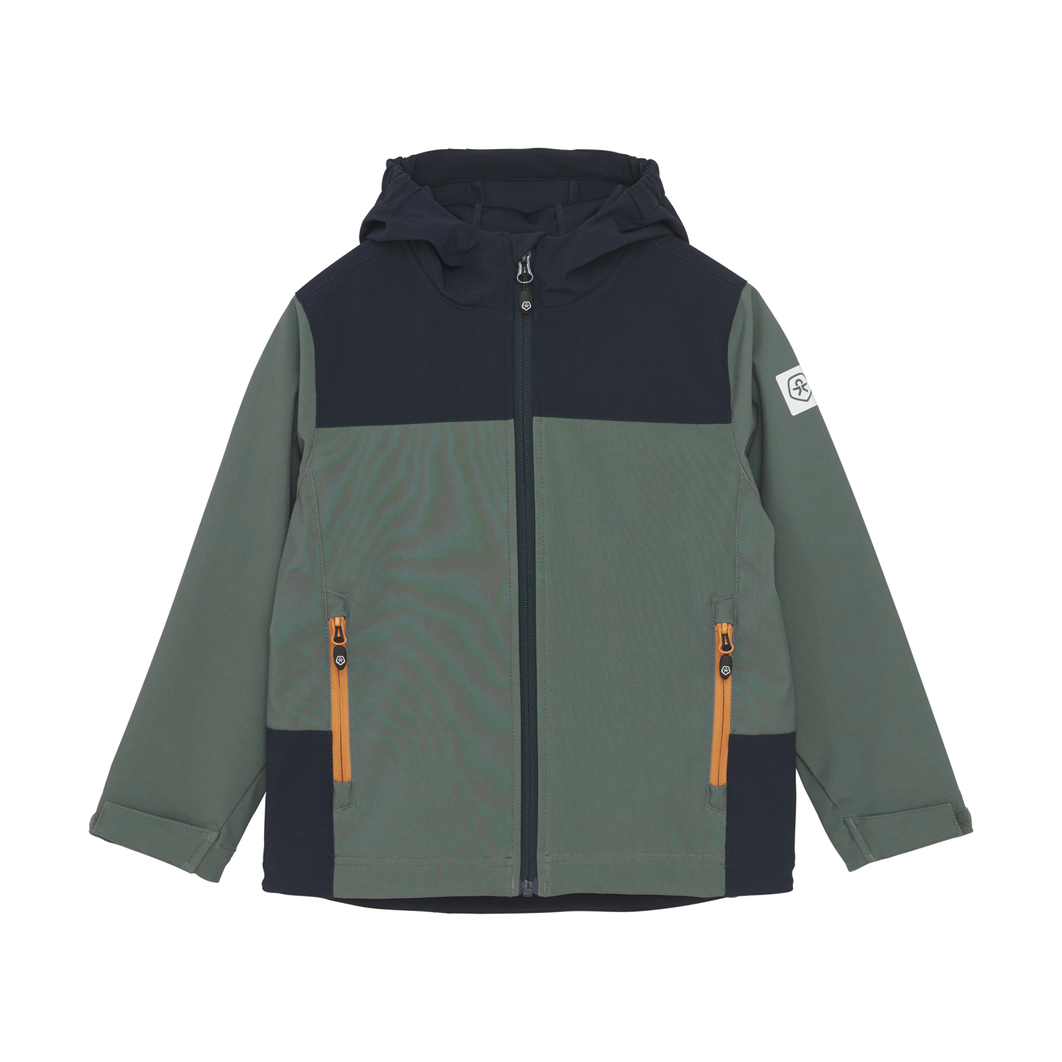 Color Kids Børne Softshell m. BIONIC-FINISHÂ® ECO coating - Balsam Green - 110