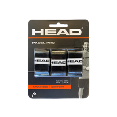 Head Padel Pro Overgrip - 3 Pak - Sort