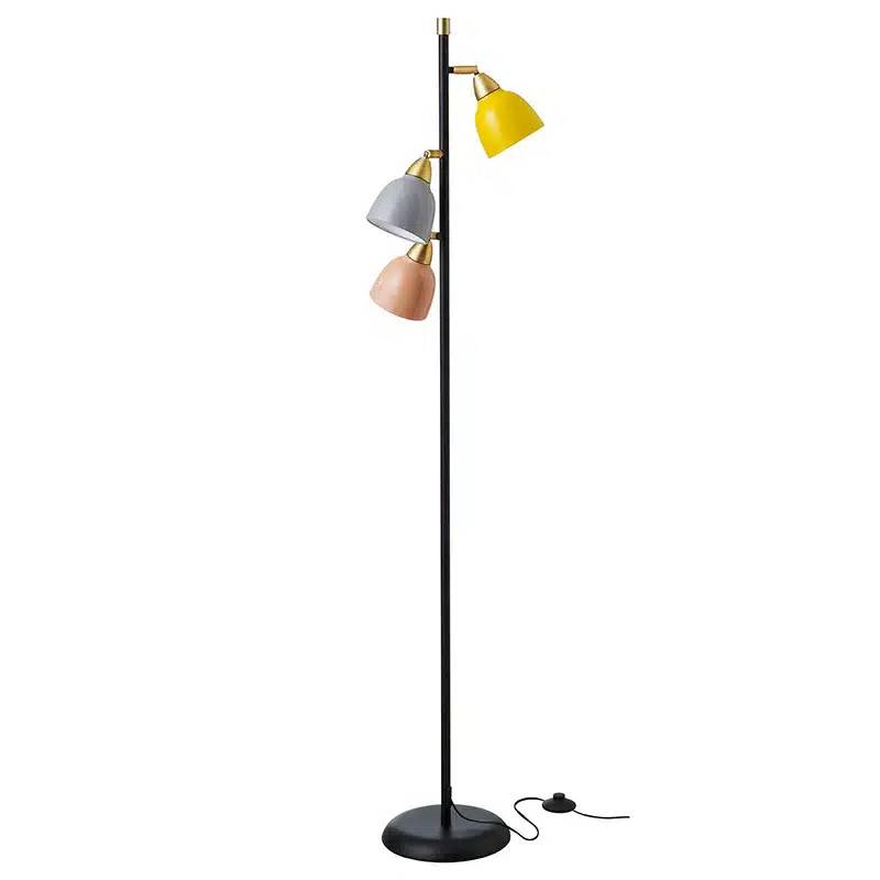 Urban Triple gulvlampe - Real Black.