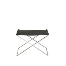 OX Denmarq - Ox Stool, Stainless Steel Frame, Leather: Black - Pallar - Dennis Marquart - Svart - Läder/Metall