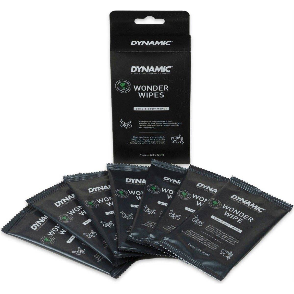 Dynamic Wonder Wipes Cleaning Wipes 7pcs
