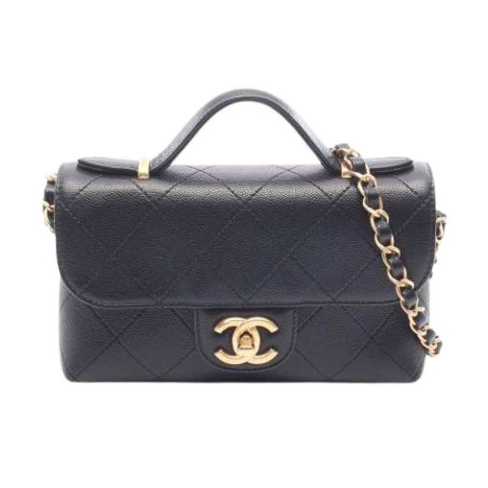 Chanel Vintage - Pre-owned Vintage Axelremsväska Vintage - Dam - ONE Size - Läder
