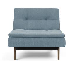 Dublexo Eik Loungestol, Røget eg, Soft/Indigo