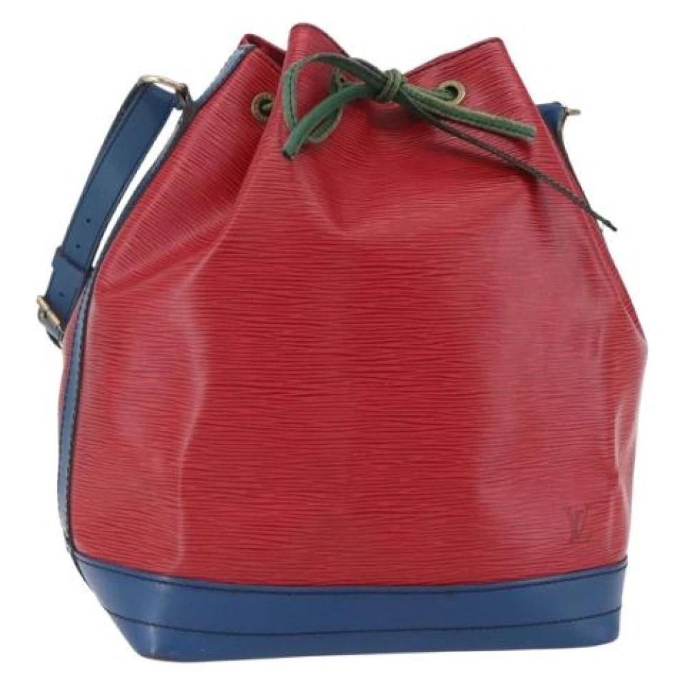 Louis Vuitton Vintage Pre-owned Vintage Bucket Bag - Vintage - Dame - Rød - ONE SIZE - Læder