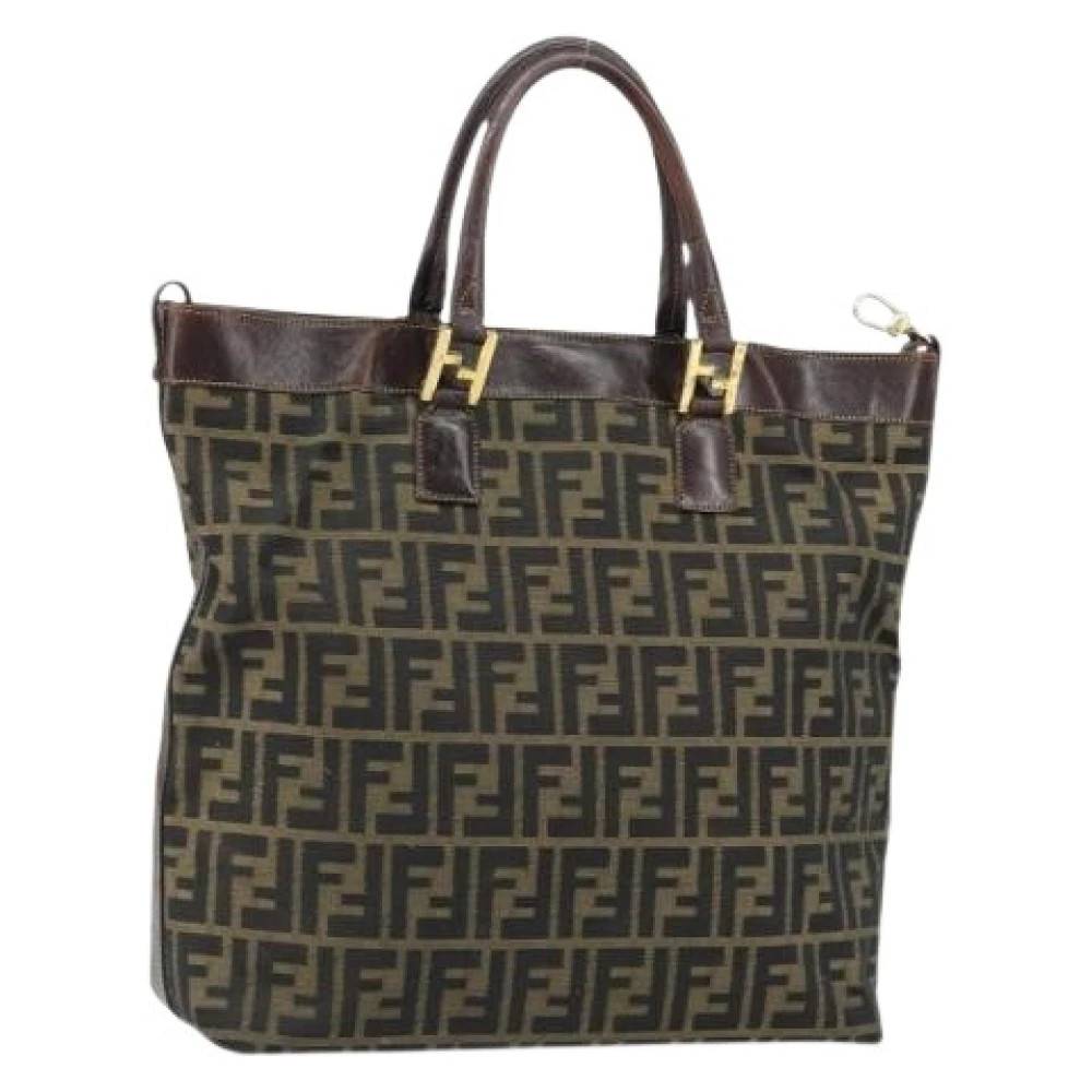 Fendi Vintage - Pre-owned Canvas Tote Bag Vintage - Dam - ONE Size -