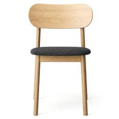 Decotique Elephant Matstol Natural Oak/Antracit Bouclé - Antracit, Bouclé