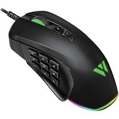 changeable gaming mouse Side buttons 10000DPI MMO MK21C2 support from Japanese [WizarD] Wired/Side multi-functional 3-9 [Reliable staff]