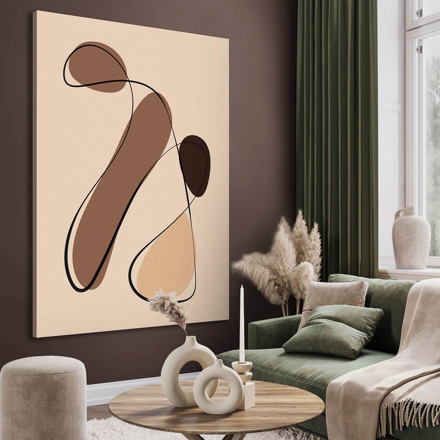 Ljuddämpande tavla - Graphic Art No2