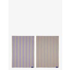 METTE DITMER Stripes Tea Towel, 2-Pack |Multi/patterned |W50X L70 cm