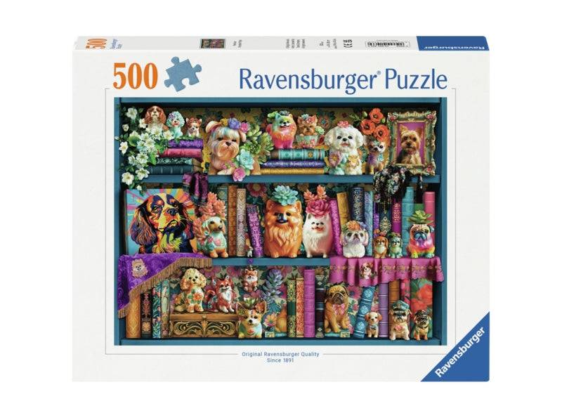 Ravensburger pussel - Precious Porcelain Pups 500 bitar Default Title