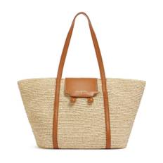 Marni, Väska, Dam, ONE Size, Läder, Stilren Trunk Tote Väska