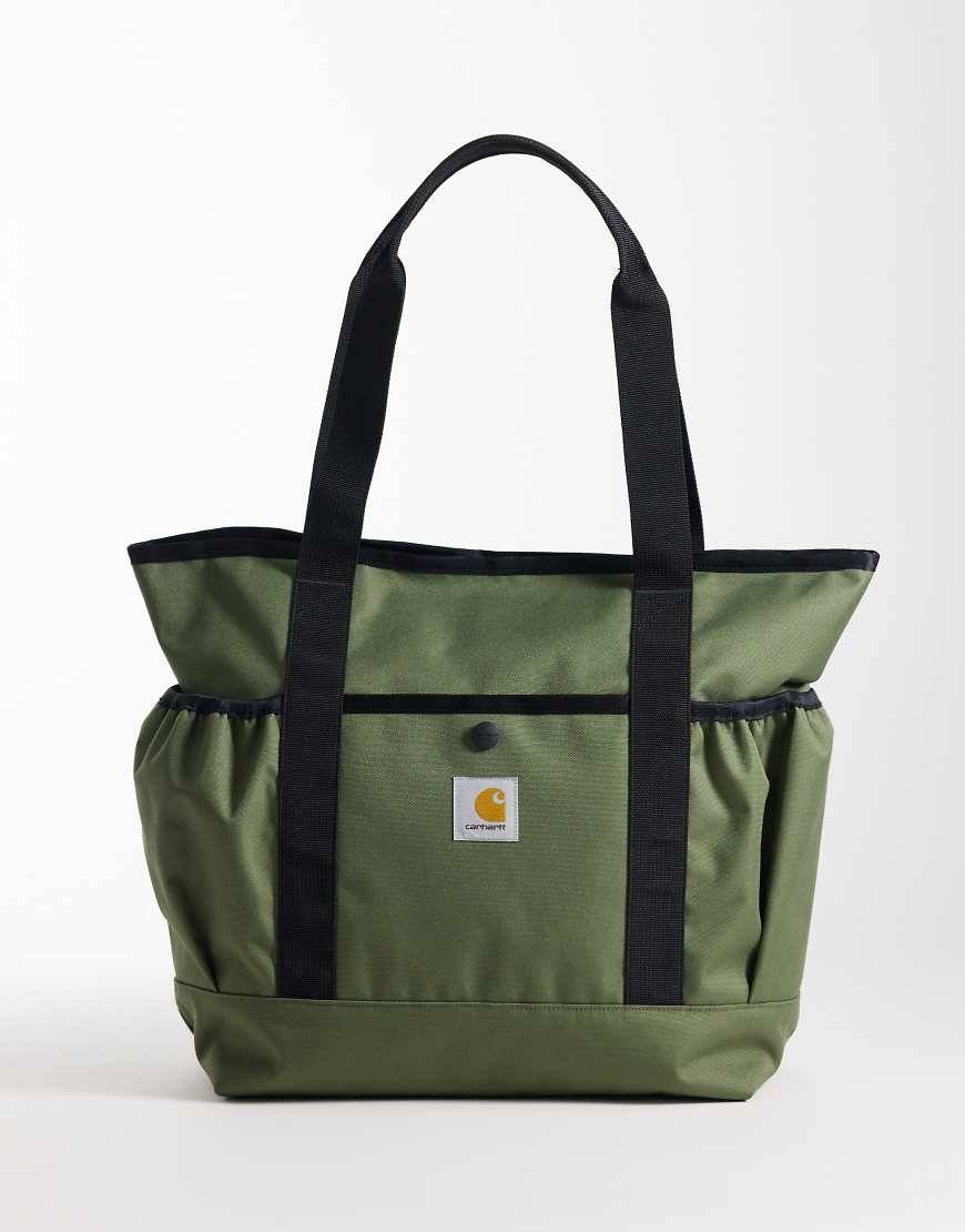 Carhartt WIP - Clapton - Kakigrøn totebag - One Size