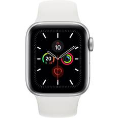 Apple Watch Series 5 (2019) | 40 mm | Aluminum | GPS | silver | Sportband vit