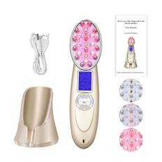 Laser hårväxt kam Anti håravfall Massager hår återväxt kamborste