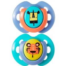 Tommee Tippee Fun Style 0-6 månader napp - 2 st