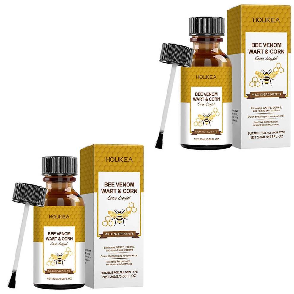 (2pcs) Bee-Venom Body Serum for Anti-Aging, Gentle Cleansing Removes Impurities Without Stripping Essential-Oils, for External Use