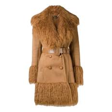 Elisabetta Franchi Faux fur peacoat