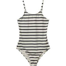 Sofie Schnoor Badedragt - UV50+ - Britalianasy - Black Striped - Sofie Schnoor - 12 år (152) - Badetøj