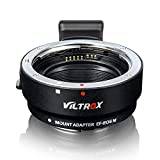 Viltrox EF-EOS M Elektronisk autofokuslins monteringsadapter för Canon EF/EF-S-objektiv till Canon EOS-M (EF-M montering) spegellös kamera M1 M3 M5 M6 M10 M50 M100