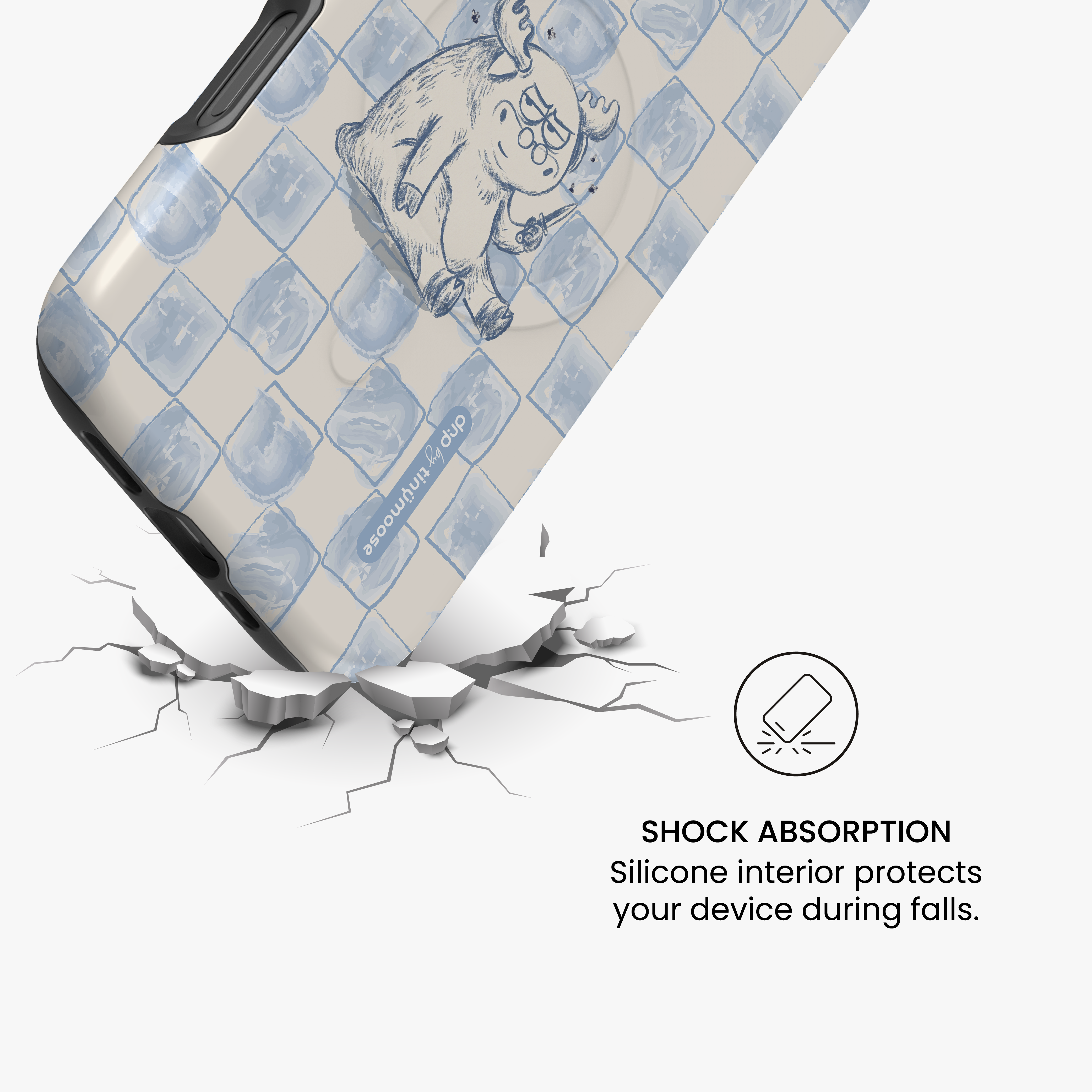 Grumpy Moose Glossy MagSafe Tough Case for iPhone - iPhone 17 / Matte
