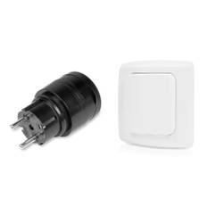 Fjärrströmbrytare AGGE Wireless Remote Control Socket, IP44, Fjärrstyrt uttag + Strömbrytare