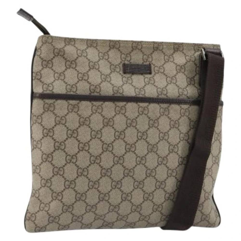 Gucci Vintage Pre-owned Vintage Cross Body Bag - Vintage - Dame - Beige - ONE SIZE - Uld